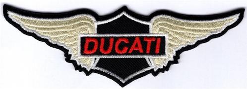Ducati Wings stoffen opstrijk patch embleem #7, Motoren, Accessoires | Overige, Nieuw, Verzenden
