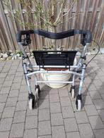 Déambulateur 4 roues avec freins pliable, Ophalen, Opvouwbaar, Zo goed als nieuw