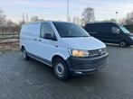 VOLKSWAGEN TRANSPORTER DSG 140 PK LONG, Auto's, Volkswagen, Zwart, 4 cilinders, Wit, Diesel