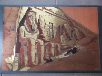 Egyptische gravure op handgemaakt koper beschikbaar voor biedingen