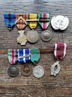 Set Belgische VN-medailles, Ardense jager, met clip, Ophalen of Verzenden, Landmacht, Lintje, Medaille of Wings