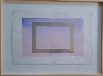 VERHEYEN Jef "Le millennium éclair II" kleurlitho  beschikbaar voor biedingen