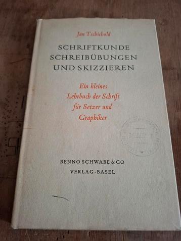 Jan Tschichold typografie  beschikbaar voor biedingen