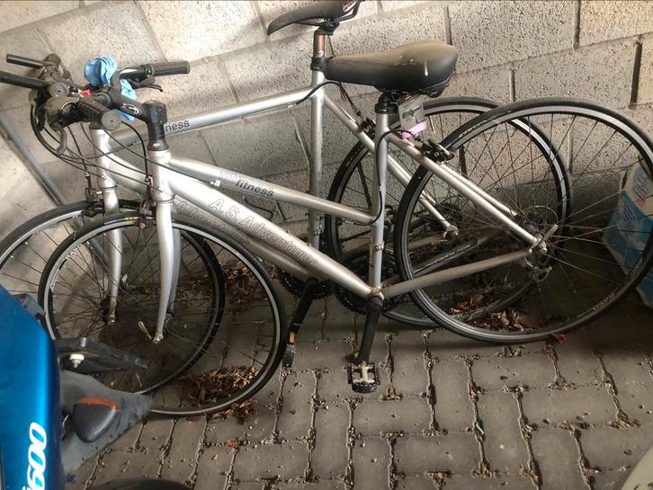 AS adventure fietsen 2 stuks man en vrouwen fiets koers, Fietsen en Brommers, Fietsen | Oldtimers, Ophalen
