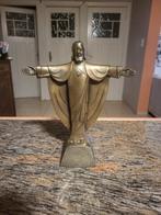Bronzen beeld Jezus H.Hart, Antiek en Kunst, Curiosa en Brocante, Ophalen of Verzenden