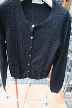 Gileetje zwart met stippen vooraan Talking French mt 36, Kleding | Dames, Truien en Vesten, Talking French, Zwart, Ophalen of Verzenden