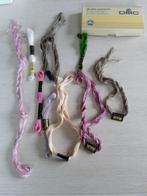 overschotjes van DMC garen, Hobby en Vrije tijd, Ophalen of Verzenden, Zo goed als nieuw