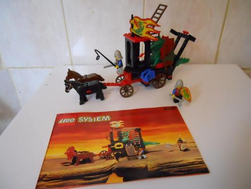 LEGO SYSTEM vintage 6056 drakenwagen soldaten middeleeuws, Kinderen en Baby's, Speelgoed | Duplo en Lego, Gebruikt, Lego, Complete set