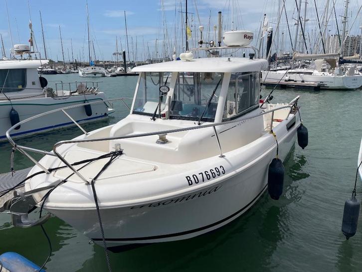 Motorboot, Watersport en Boten, Motorboten en Motorjachten, Gebruikt, Polyester, Tot 6 meter, Diesel, Buitenboordmotor, 50 pk of meer