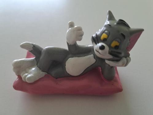 Figurine Vintage - Bully - Tom & Jerry - Tom sur couverture, Collections, Jouets miniatures, Comme neuf, Enlèvement ou Envoi