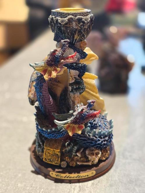 Drakenbeeldje Kaarshouder, Hobby en Vrije tijd, Overige Hobby en Vrije tijd, Zo goed als nieuw, Ophalen of Verzenden