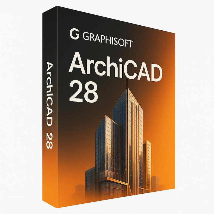 Graphisoft ArchiCAD 28, Computers en Software, Educatie- en Cursussoftware, Nieuw, MacOS, Windows, Ophalen