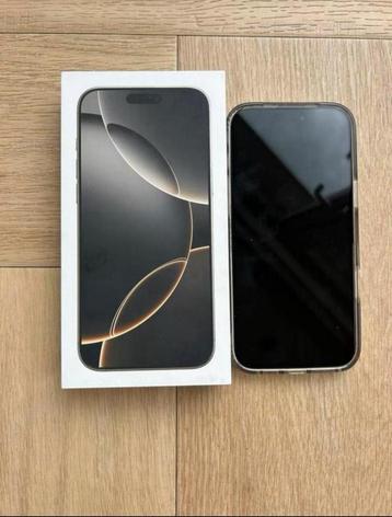 iPhone 16 pro max grijs titanium 256 Gb factuur!! beschikbaar voor biedingen