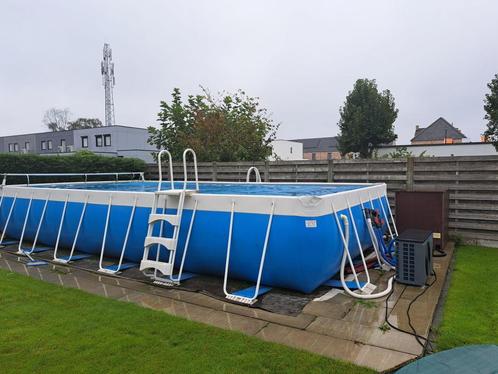 Laghetto opbouwzwembad - zo goed als nieuw, Tuin en Terras, Zwembaden, Zo goed als nieuw, Opzetzwembad, 120 cm of meer, 400 cm of meer