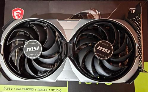 MSI RTX 4070 Ventus 2X OC 12GB – Nieuwstaat – Garantie, Computers en Software, Videokaarten, Nieuw, Nvidia, PCI-Express 4.0, GDDR6