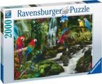 Puzzel Ravensburger "Bonte papegaaien in de jungle" (2000), Hobby en Vrije tijd, Nieuw, Ophalen of Verzenden, Legpuzzel, Meer dan 1500 stukjes