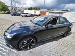 Audi A4 2.0 TFSI automaat Mild Hybride 2019, Auto's, Stof, 4 cilinders, A4, Zwart