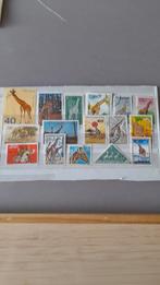 Postzegels giraffen, Ophalen