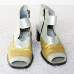 Vintage Leren Donna Lisa Tucci Schoenen (Maat 41) € 30,-, Overige kleuren, Verzenden, Overige typen, Zo goed als nieuw