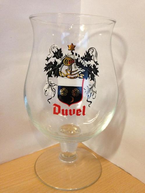 5x Duvel wapenschild zwart/wit bierglas 33cl (Nederland), Verzamelen, Biermerken, Zo goed als nieuw, Glas of Glazen, Duvel, Ophalen of Verzenden