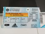Ticket EC Club Brugge vs FC Barcelona 23/11/00, Utilisé, Enlèvement ou Envoi
