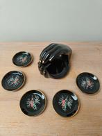 Vintage tafelonderzetter hand, Huis en Inrichting, Woonaccessoires | Onderzetters, Ophalen of Verzenden, Gebruikt