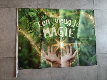 6 Tuinposters op zeil met ringen beschikbaar voor biedingen