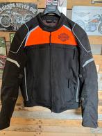 Harley Davidson - zomer motorjas reflecterend - nieuwstaat, Motoren, Kleding | Motorkleding