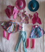 2 outfits Barbie - Western Fun #9932+#9952 (1989), Enlèvement, Utilisé, Barbie