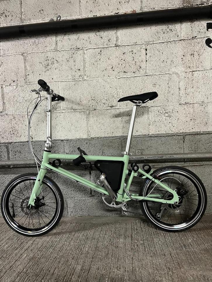 Ahooga elektrische vouwfiets (Power+ 36V) + bagagerek, Fietsen en Brommers, Fietsen | Vouwfietsen, Zo goed als nieuw, Overige merken