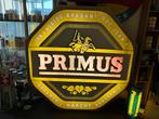 Boîte lumineuse publicitaire ancienne bière PRIMUS XL, Collections, Marques de bière, Panneau, Plaque ou Plaquette publicitaire