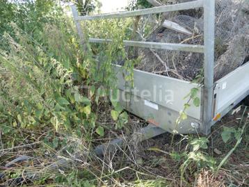 Saris P20A aluminium dubbelas aanhangwagen beschikbaar voor biedingen