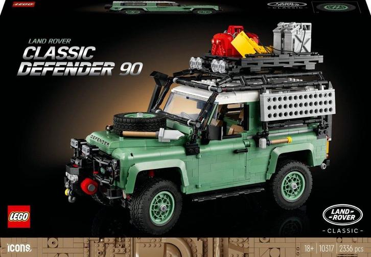 Land Rover Défenseur classique 90 (10317), Enfants & Bébés, Jouets | Duplo & Lego, Neuf, Lego, Ensemble complet, Enlèvement ou Envoi