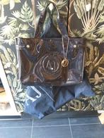 Handtas Armani jeans chocolade bruin, Handtassen en Accessoires, Tassen | Damestassen, Ophalen, Zo goed als nieuw, Bruin