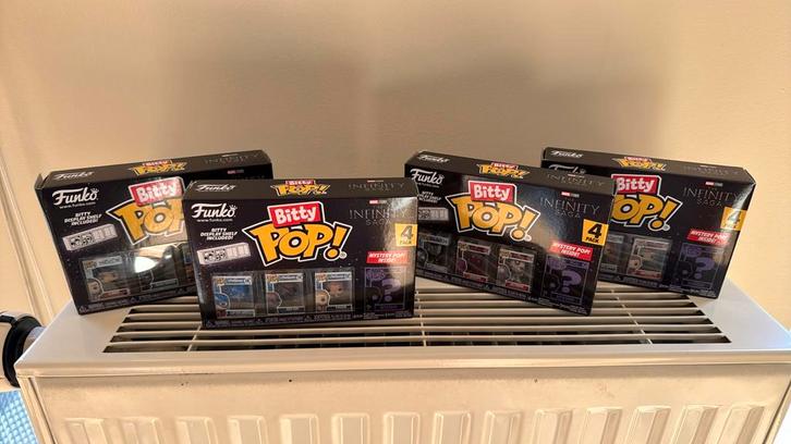 Funko - 4 Pack de 4 figurines Bitty Pop! Marvel (NEUF), Verzamelen, Beelden en Beeldjes, Nieuw, Fantasy, Ophalen of Verzenden