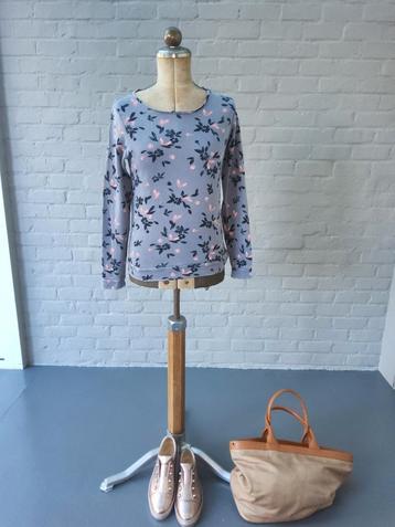Jeanskleurige trui met bloemenprint Esprit beschikbaar voor biedingen