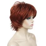 Moderne pruik rood kort haar met plukjes kleur 130, Bijoux, Sacs & Beauté, Beauté | Soins des cheveux, Perruque ou Extension de cheveux