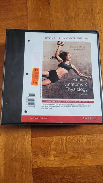 Human Anatomy and physiology (9th edition)