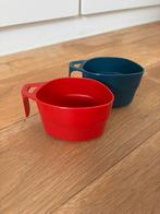 Plastic bekers, Ophalen, Zo goed als nieuw