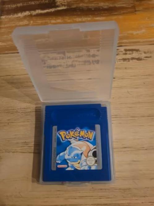 Pokémon Blue - Game Boy Klassieker!, Games en Spelcomputers, Games | Nintendo Game Boy, Zo goed als nieuw, Ophalen of Verzenden