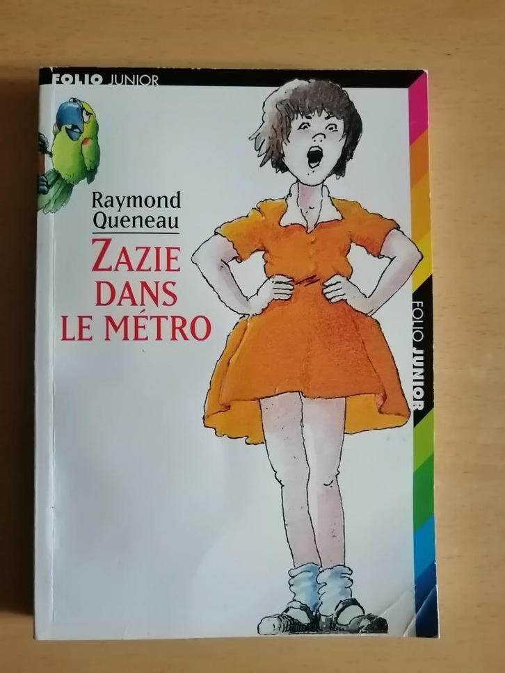 Zazie dans le métro de Raymond Queneau - Folio Junior, Boeken, Kinderboeken | Jeugd | 10 tot 12 jaar, Ophalen of Verzenden