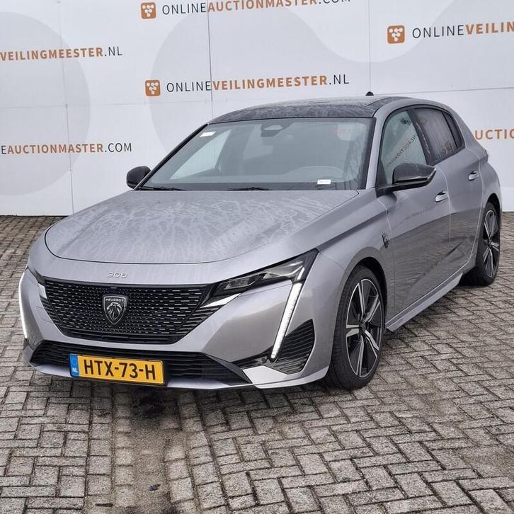 Personenauto Peugeot, 308 1.2 PureTech, grijs bouwjaar 2024, Auto's, Peugeot, Bedrijf, 360° camera, ABS, Achteruitrijcamera, Adaptive Cruise Control