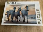 Puzzel 1000 stuks thema paarden, Nieuw, Ophalen of Verzenden, 500 t/m 1500 stukjes, Legpuzzel