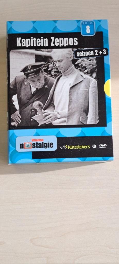 Kapitein zeppos seizoen 2 + 3, Cd's en Dvd's, Dvd's | Nederlandstalig, Ophalen of Verzenden