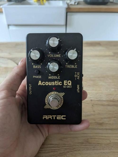 ARTEC SE-OE3 elektro-akoestisch gitaarpedaal, Muziek en Instrumenten, Effecten, Zo goed als nieuw, Equalizer, Ophalen of Verzenden