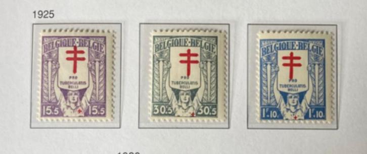 postzegel, Postzegels en Munten, Postzegels | Europa | België, Rode kruis, Postfris, Ophalen of Verzenden