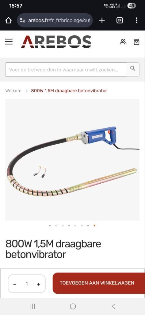 Betontriller, Doe-het-zelf en Bouw, Betonmolens, Nieuw, Ophalen