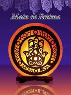 Lampe de sel motif Main de Fatima 5kg 20cm de diamètre, Enlèvement ou Envoi, Neuf, Autres matériaux