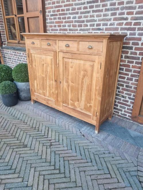 Teak dressoir/meidenkast (art.:084/25.2), Huis en Inrichting, Kasten | Dressoirs, Zo goed als nieuw, 100 tot 150 cm, 25 tot 50 cm