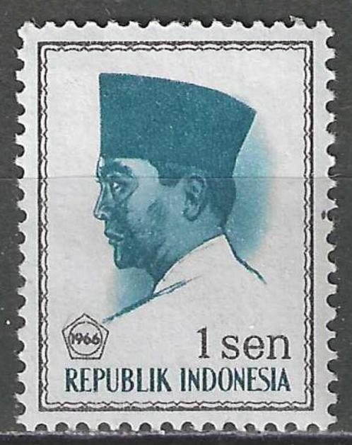 Indonesie 1966/1967 - Yvert 453 - President Sukarno (PF), Postzegels en Munten, Postzegels | Azië, Postfris, Verzenden